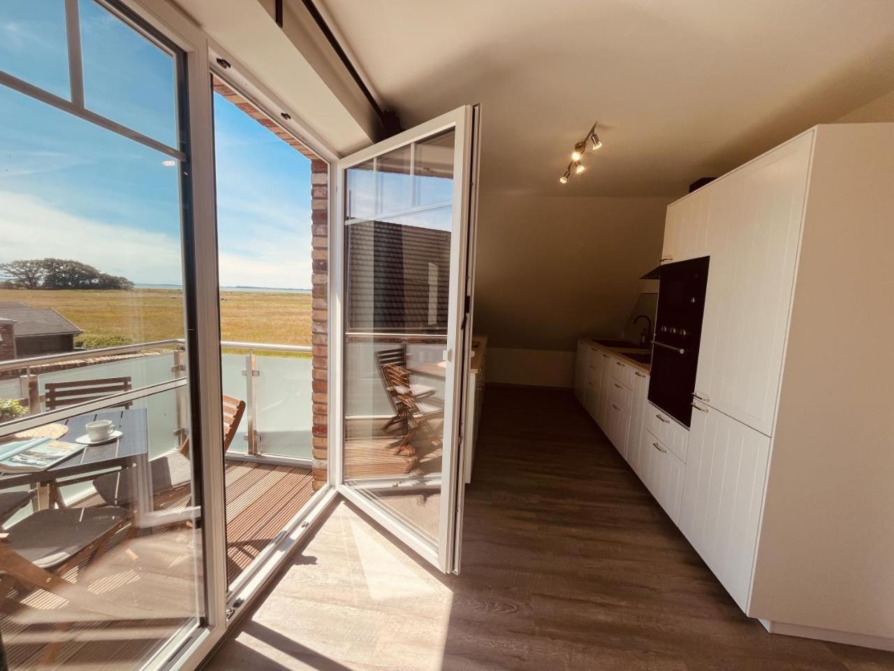 Holmblick - Boddenblick, Balkon, 2 Schlafzimmer, 4 Personen 보른 외부 사진